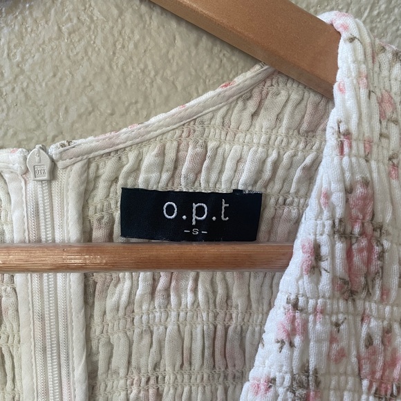 Pink Phoebe Floral Dress O.P.T. - Picture 5 of 10